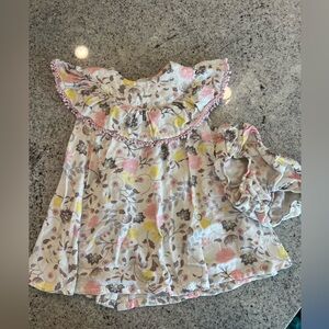 Jessica Simpson Dress Bloomers Outfit set 24 months